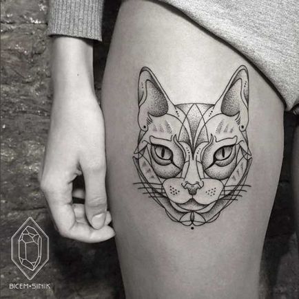 Cat татуировка за жени 100-те най-красивите възможности за снимка