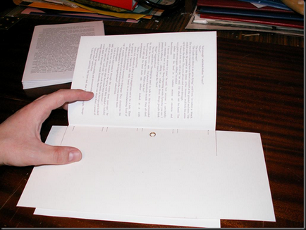 Печатница със собствените си ръце, или - направи твърди корици за любими книги, само за комплекса
