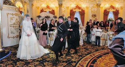 Чеченски сватбена традиция, национални обичаи и традиции със снимки и видео
