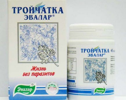 Триадата паразитни прегледи на триадата Evalar, Ivanchenko, инструкции за употреба