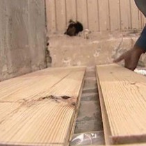 Полагане на подови греди с ръцете си монтирате, препоръки, видео