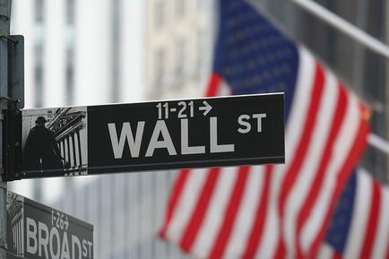 Wall Street, (Wall Street) в Ню Йорк (стената) Wall Street, (Wall Street) в Ню Йорк