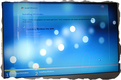 Инсталиране на Windows 7 на Mac чрез Bootcamp асистенти драйвери и допълнителни файлове