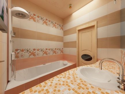 опции дизайн за малка баня плочки 40 снимки