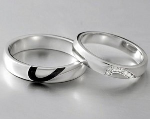 Изберете сребърни брачни халки
