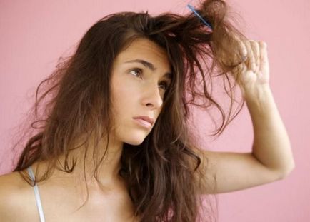 Възстановяване на косата в дома лекарствата от народната медицина се разделят, след оцветяване и