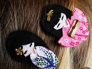 Kokesh японски кукли, изработени от филц - Справедливи Masters - ръчна изработка, ръчно изработени