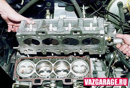 Подмяна на главата уплътнението на цилиндъра на ВАЗ-2106