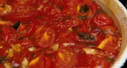 Печени домати със сирене - стъпка по стъпка рецепта със снимки на