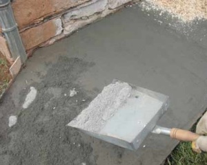 Цимент бетон - как да се изпълняват свои ръце