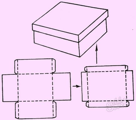 Как да си направим кутия от картон