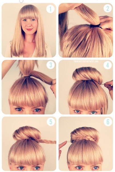 Как да си направим една буца коса