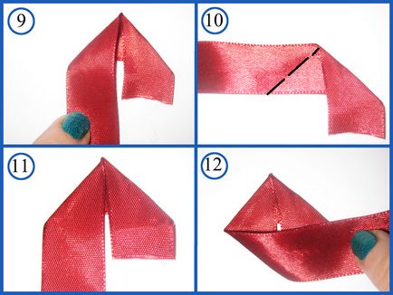 Розета от сатенени панделки с ръцете си