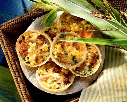 12 вкусни гарнитурата за tartlets (пълнеж) 12 вкусни пълнежи за tartlets