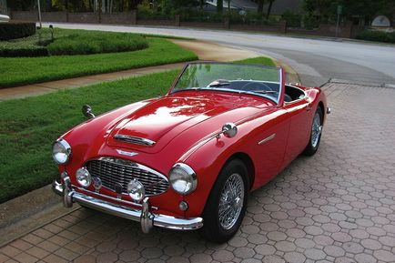 20 най-добрите спортни автомобили (Austin Healey 3000) 20 Най-добра спортна кола