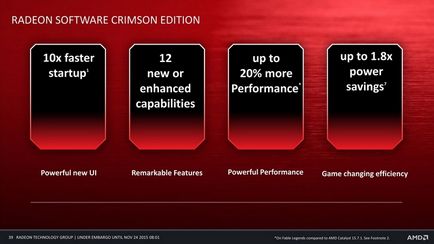 Amd казва сбогом на катализатора стартира нова софтуерна платформа Radeon софтуер пурпурно