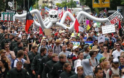 Antiglobalism - то (протестното движение, че) Анти-глобализма - на