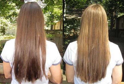 Бяла къна за изсветляване на косата у дома, какви резултати могат да бъдат получени преди и след снимки