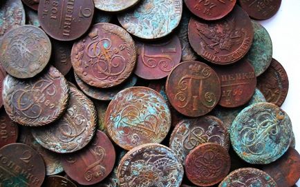 Почистване на СССР монети у дома