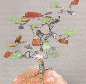 Дърво на щастието със собствените си ръце, плетени приказка