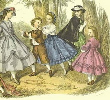 Детска мода от 19-ти век - по-малки копия на родителите си