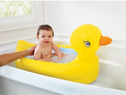 Бебешки новородени баня за къпане Как да изберем кое е най-