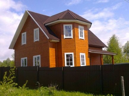 Къща със снимка залив прозорец, характеристики на дизайна, изграждането на портал