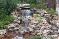 Начало водопад със собствените си ръце изграждането и декорация
