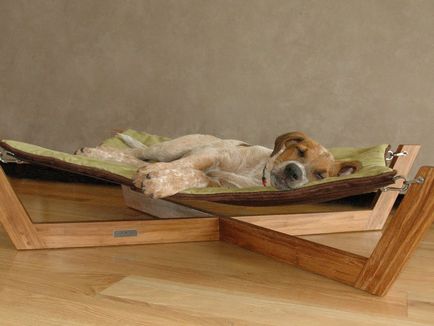 Осъществяване на кучета дивани със собствените си ръце ползите, видове модели, методи на производство