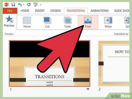 Как да добавите преходи към PowerPoint (добавяне) Как да добавите преходи към PowerPoint