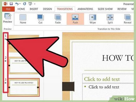Как да добавите преходи към PowerPoint (добавяне) Как да добавите преходи към PowerPoint