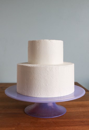 Как да глазура сватбена торта с крем с масло