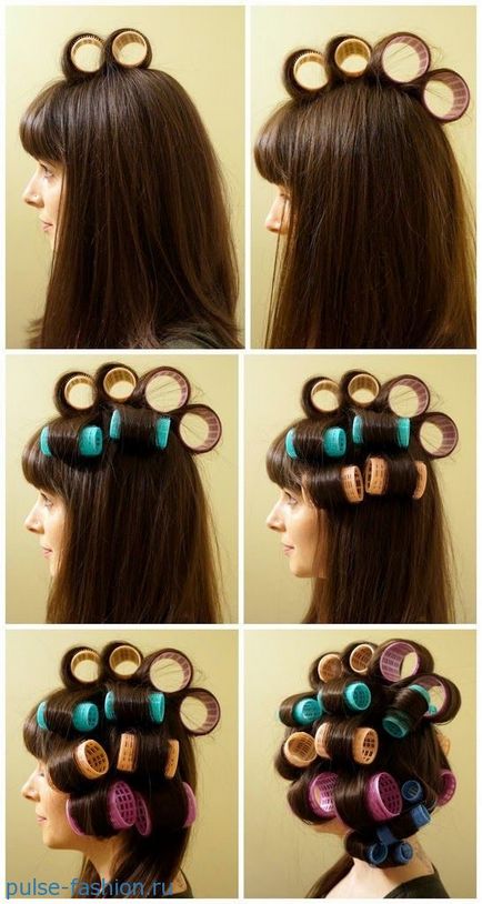 Как да мамят ролки за коса - напътства в снимки, пулс мода