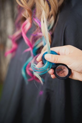 Как да използвате цветни моливи коса, снимки, видео