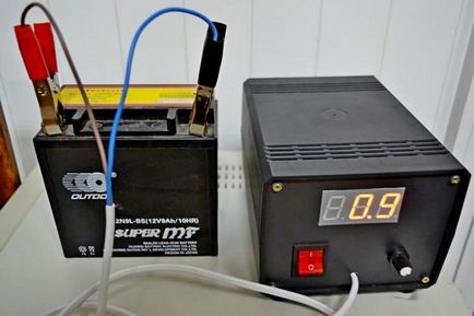 Как да се зарежда зарядно за акумулатор