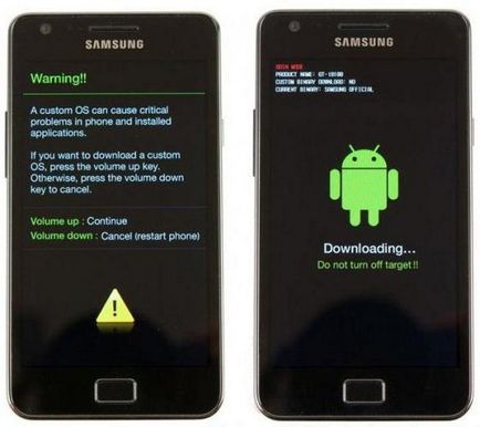 Как да мига през Один Android телефон на Samsung