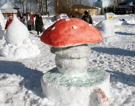 Как да си направим фигури от снега с ръце за детска градина