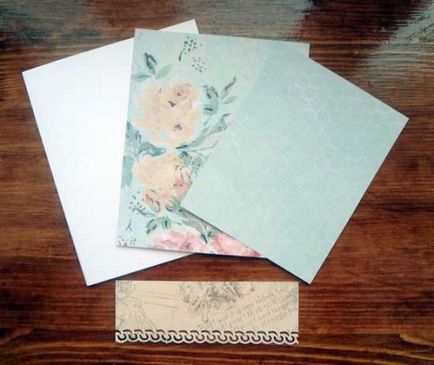 Как да си направим картичка - Scrapbooking идеи (пощенска картичка) Как да си направим картичка - Scrapbooking идеи