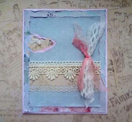 Как да си направим картичка - Scrapbooking идеи (лист от картон) Как да си направим картичка - Scrapbooking идеи