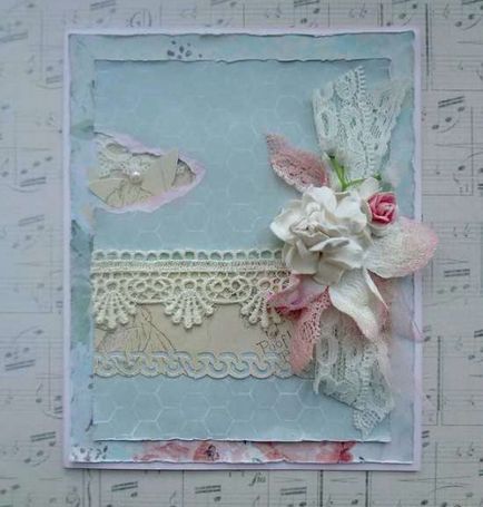 Как да си направим картичка - Scrapbooking идеи (лист от картон) Как да си направим картичка - Scrapbooking идеи
