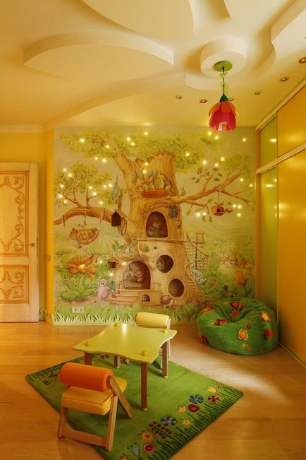 Как да украсят стените в детската стая - 100 снимка идеи