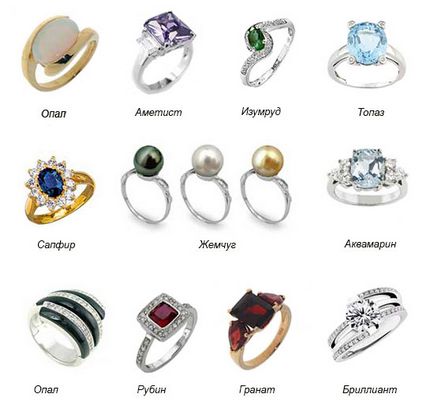 Камъни в годежни пръстени и тяхното значение
