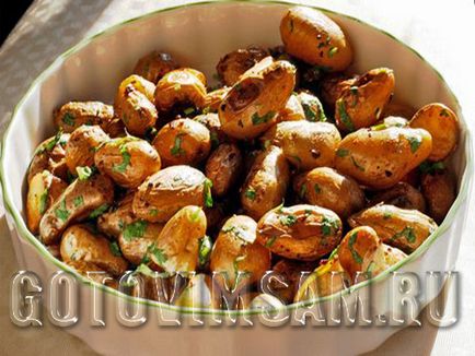 Пържени картофи с месо, рецепти
