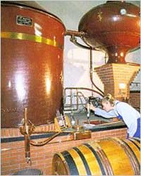 История на Cognac, технология