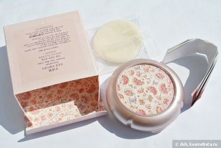 Корейски луксозен прах sooryehan jinonbit двупосочен торта spf43 па не