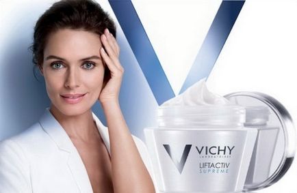 Vichy крем за лице, след 40-50 години по вдигане и отзиви (виши) Vichy крем за лице, след 40-50 години по вдигане и коментари