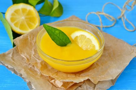 Lemon кюрд 5 минути рецепта със снимка