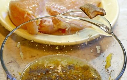 Марината за гърдата пиле на фурна и скара рецепти (шишчета от пилешки гърди марината рецепти) Марината за гърдата пиле в рецептите на фурната и на скара