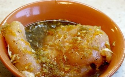Марината за гърдата пиле на фурна и скара рецепти (шишчета от пилешки гърди марината рецепти) Марината за гърдата пиле в рецептите на фурната и на скара