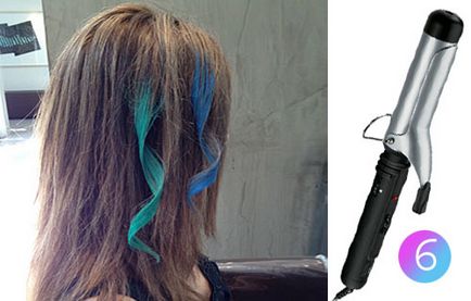 Майсторски клас как да използвате цветни моливи лента косата прически и грижа за косата